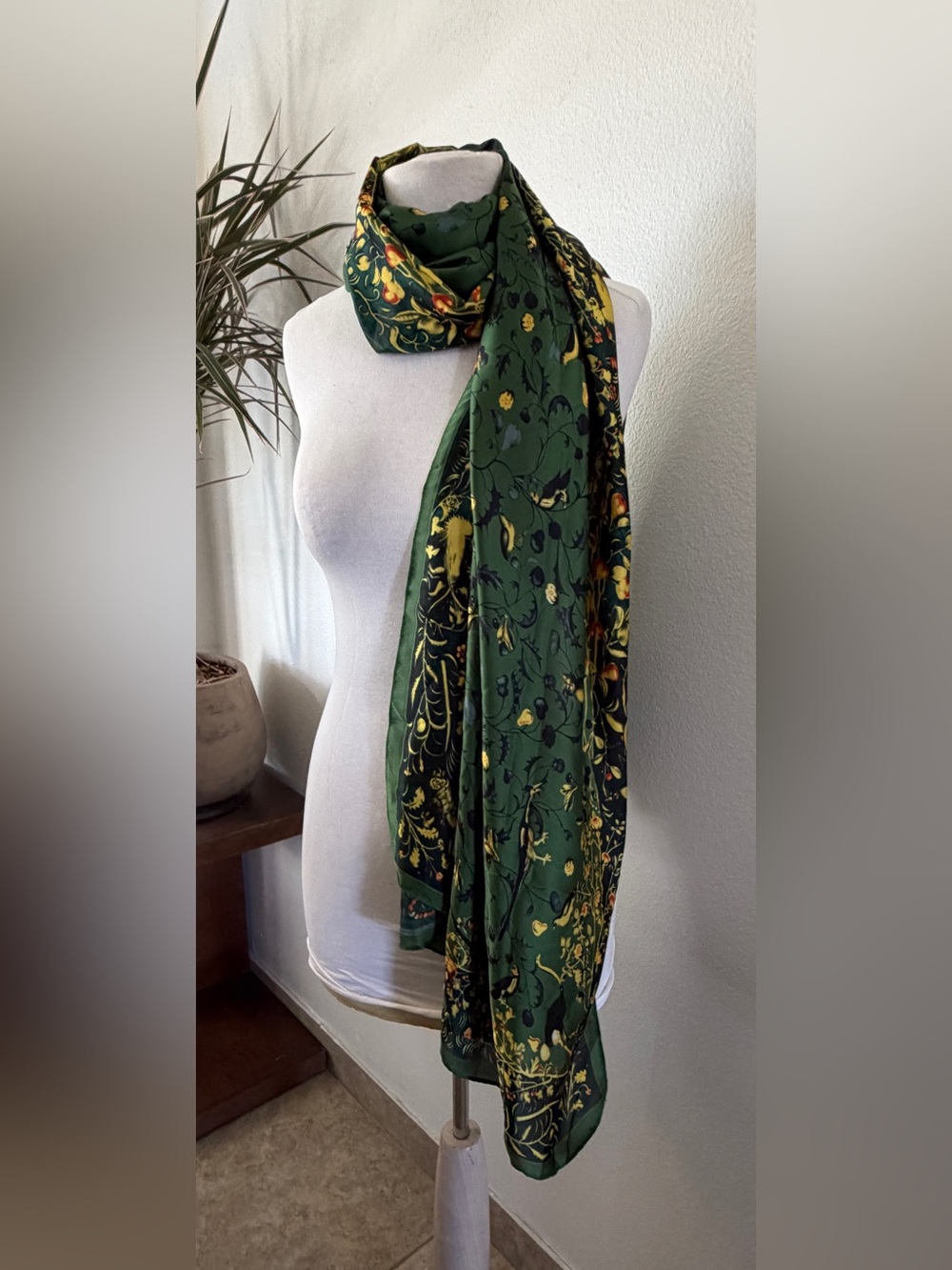 Scarf Silk Feel New Versatile size 32x72